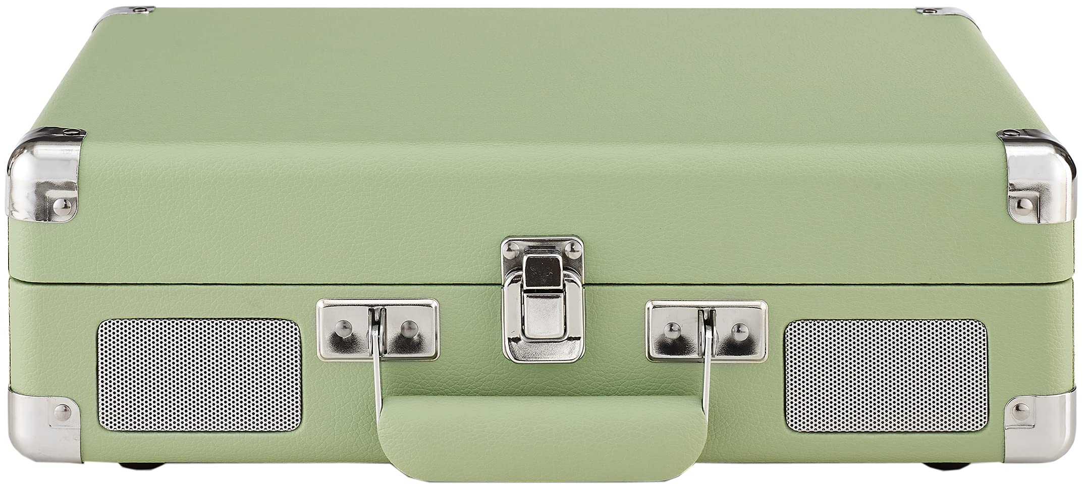 Crosley CR8005F-MT Cruiser Plus Vintage 3-Speed Bluetooth in/Out Suitcase Vinyl Record Player Turntable, Mint