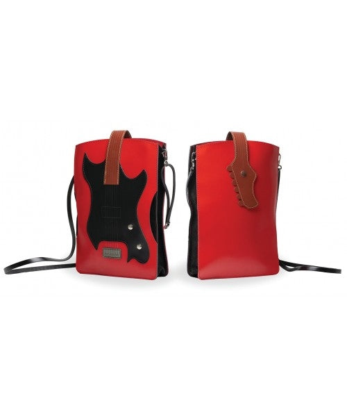 Guitar Crossbody Leather Purse
