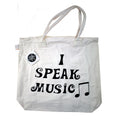 I Speak Music Tote Bag
